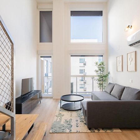 Ferienwohnung Loft Reformado Industrial Con Garaje Alquiler Temporal Madrid Exterior foto