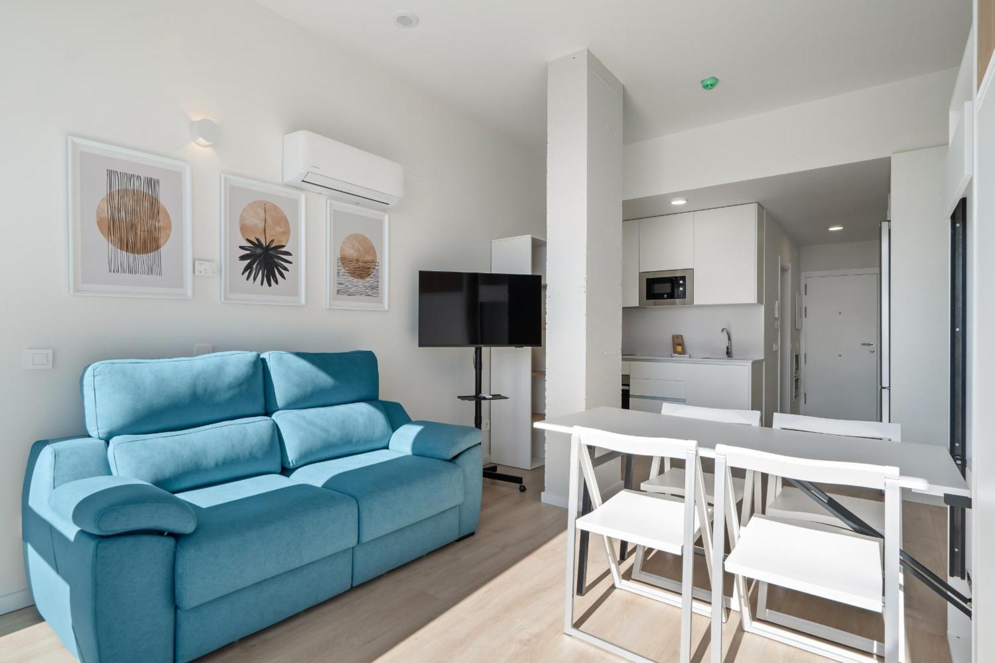 Ferienwohnung Loft Reformado Industrial Con Garaje Alquiler Temporal Madrid Exterior foto