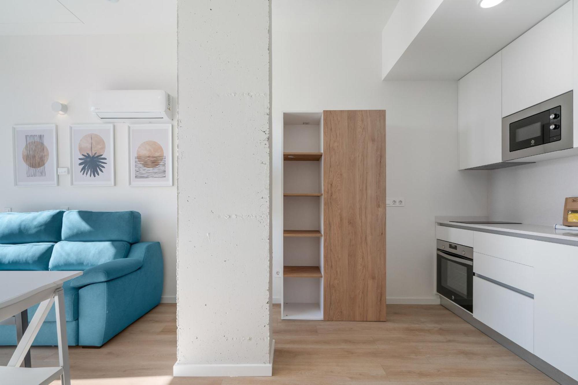 Ferienwohnung Loft Reformado Industrial Con Garaje Alquiler Temporal Madrid Exterior foto